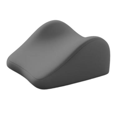 Imagem de Ioensy Almofada de apoio para pernas e joelhos antiderrapante, elegante, para apartamento, assistir filmes, dormir, descansar, Cinza Escuro