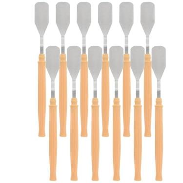 Imagem de Conjunto de facas de paleta de 48 peças, ferramentas de pintura de aço inoxidável, espátula, pintura, raspador, raspador de cor para tela, óleo, tinta acrílica, mistura e texturização