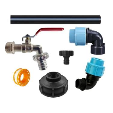 Imagem de Xgdsnly Adaptador de mangueira de jardim para com de atualização, conector de irrigação de jardim com rosca grossa para fazenda doméstica,