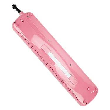 Imagem de aqxreight Melodica 37 Keys Instrumento Musical do Teclado para Iniciantes para Iniciantes TrainingGreen Melodica37 Chaves Melodicaportable Melodicamelodica Blowpipe Kitmelodica para (Rosa)