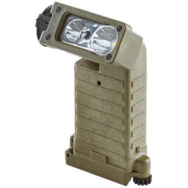 Imagem de Streamlight Lanterna tática multicombustível militar Sidewinder X 14801 de 275 lúmens com cabeça de titulação, inclui LEDs branco/vermelho/azul/infravermelho, coiote