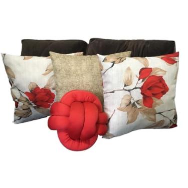 Imagem de Kit 3 Capas de Almofadas Decorativas + Almofada Nozinho(29)