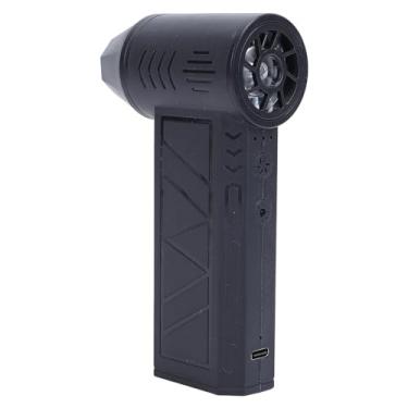 Imagem de YOUTHINK 130000rpm de Alta Velocidade Duster Elétrico 130000 Rpm Soprador de Ar Portátil Ajustável 130000rpm Turbine Jet Fan Com Luz LED para Limpeza de Teclado Snow Blowing Car Poeira