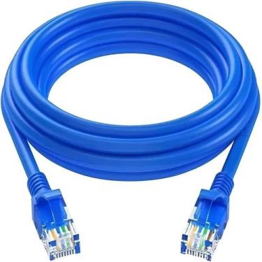 Imagem de Cabo de Rede Ethernet Patch Cord RJ45 Cat5e UTP-1 Metro - Smactudo