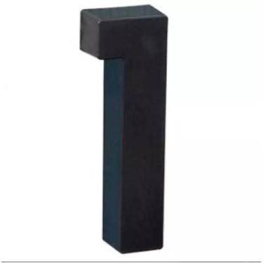 Imagem de Placa Número Residencial Preto Roper Plast Proteção Uv, 1 PRETO G
