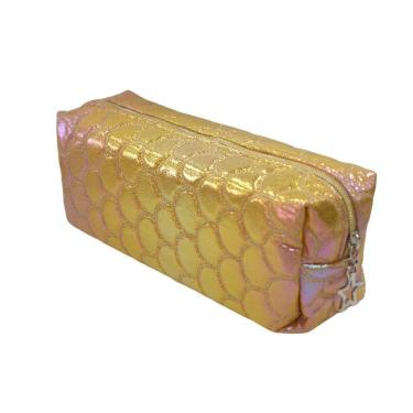 Imagem de Estojo Multiuso Sereia c/ Zíper 2403771 Dourado - Quanhe