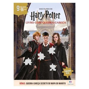 Imagem de Harry Potter - Livro Com Quebra-Cabeça