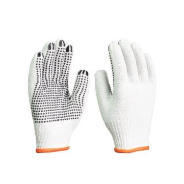 Imagem de Luva Algodão Branca Pigmentada 9 (G) para Uso Doméstico e Profissional