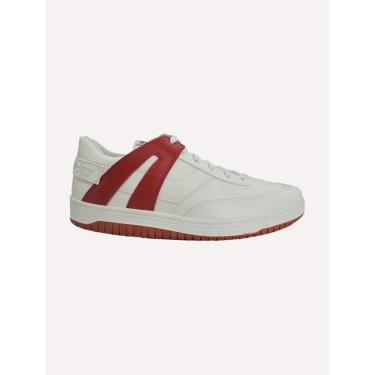 Imagem de Tênis Aeropostale Masculino Casual Recortes Aero NYC 87 Vermelho/Branco-Masculino