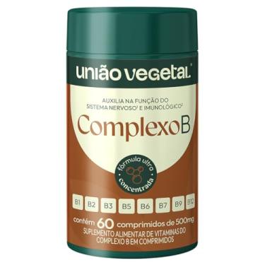 Imagem de Complexo B - Vitaminas B1, B2, B3, B5, B7, B12-60 Comprimidos