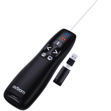 Imagem de Apresentador de Slides Sem Fio com Ponteiro Laser, Alcance de 30m, Con