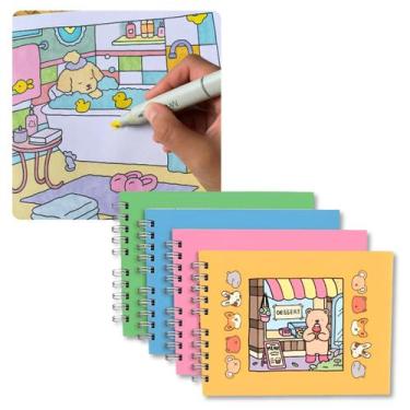 Imagem de Livro de Colorir tipo Bobbie Goods para Crianças e Adultos 50 Folhas D