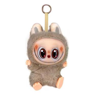 Imagem de Pelúcia Macaron Labubu Monsters Chaveiro Coleção Monster Bu - NoBrand,