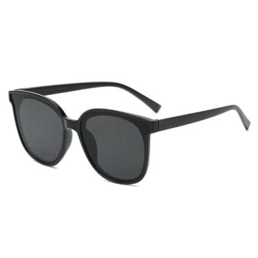 Imagem de Óculos de sol para ciclismo, masculino e feminino, armação retangular, retrô, gradiente, hip hop, UV400, 1, BH01