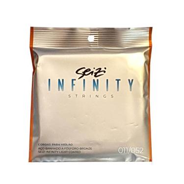 Imagem de Encordoamento Seizi Violão Infinity Light Coated 011 052