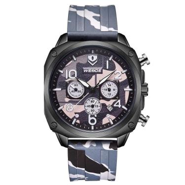 Imagem de Relógio Masculino Weide Analógico Wd009B - Camuflado