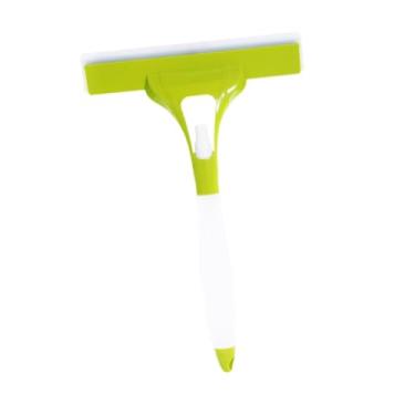 Imagem de Ioensy Rodo para chuveiro, rodo para janela, ferramenta portátil multiuso para limpeza de água, pá para vidro de chuveiro, porta de vidro, janela de carro, Verde