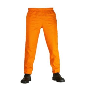 Imagem de 1 Calça Comum Brim Cores Obras - A Fabrica Maquinas, Laranja, M