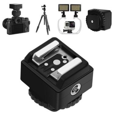 Imagem de Adaptador Hot Shoe MedaLight Standard com porta extra de sincronização