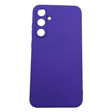 Imagem de Capa Capinha Compatível Com Samsung Galaxy s23 fe Silicone Aveludada P