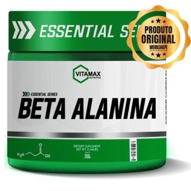 Imagem de Beta Alanina Pura Cristalizada 200g Viatamax Força e Resistência para 