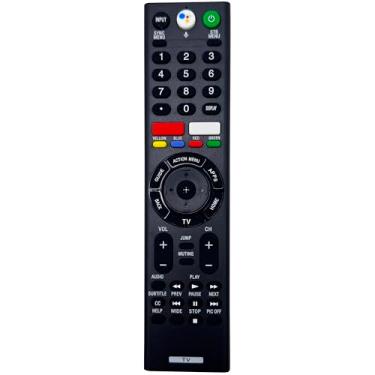 Imagem de INTECHING Substituição de controle remoto de TV para Sony RMF-TX220U, RMF-TX300U, RMF-TX310U, KD-43X750F, 49X750F, 55X750F, 55X755F, XBR-43X800E, 49X800E, 49X900F, 55X850F, 55X9000F, 55X9000F. F e