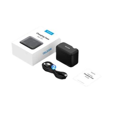 Imagem de Carregador De Bateria Insta360 X3 X4 Estojo De Carregamento Portátil C