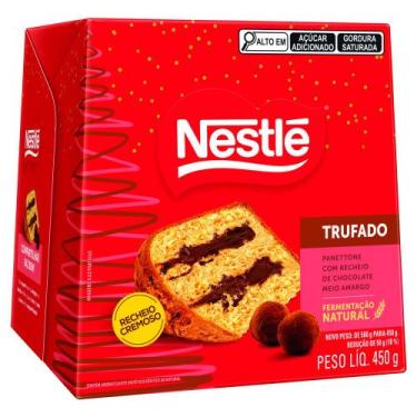 Imagem de Panettone Nestlé Trufado Chocolate Meio Amargo 450g