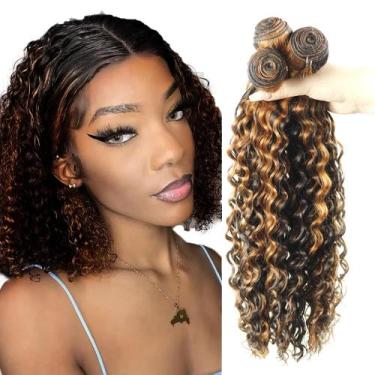 Imagem de Pacotes de cabelo Vinmdonm Highlight P1B/30 Ombre Deep Wave