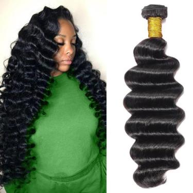 Imagem de Pacotes de cabelo Puhasty Loose Deep Wave 100% virgem brasileira