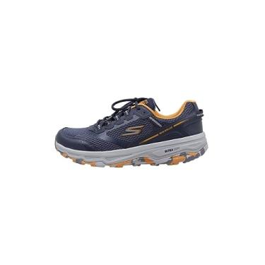 Imagem de Skechers Tênis masculino Go Run Trail Altitude-Marble, Azul marinho/multi, 7