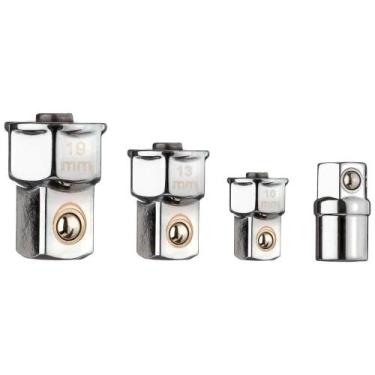 Imagem de Jogo Adaptadores CR-V para Chave com Catraca 4 Peças Gedore - GEDORE R