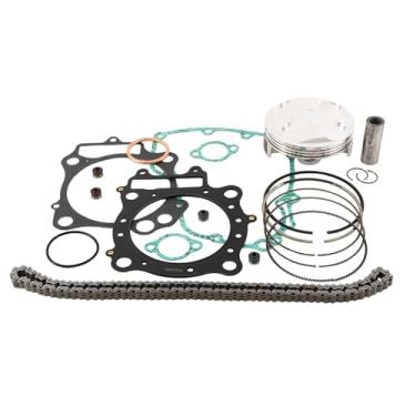 Imagem de Vertex VTKTC23549B Kit de pistão de extremidade superior compatível com/substituição para Honda TRX 450 ER 2006-2014, TRX 450 R 2006-2009 96 mm de diâmetro do cilindro, diâmetro do pistão de 95,95 mm