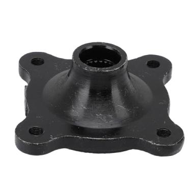 Imagem de CHEOTIME Cubo de roda do eixo traseiro de 23T 25 mm, cubo de aro de roda com 4 pinos Conjunto de cubo do eixo traseiro Cubo de aro de liga de aço para roda de pneu de aro de 7 polegadas 50 70 90 110