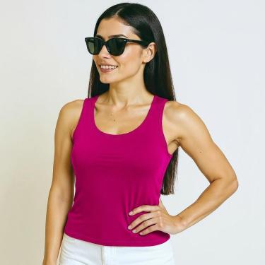 Imagem de Regata Tradicinal Feminina Viscolycra Básica Casual Blusa e Cia-Feminino