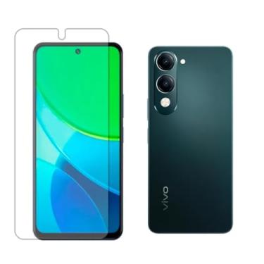 Imagem de Kit Película Hydrogel Frontal + Traseira Compatível com J.ovi Y29S 5G – Proteção Completa Contra Riscos, Toque Sensível e Alta Transparência