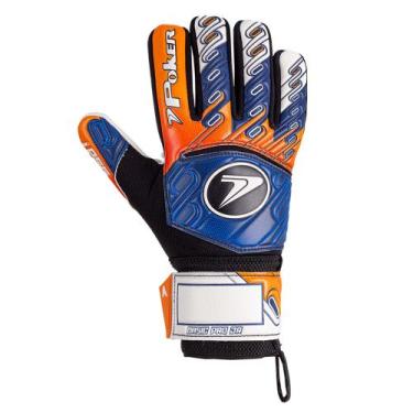 Imagem de Luva de Goleiro Profissional Poker BS Pro Junior, Mr, Lac, Br, 5