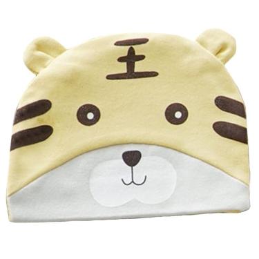 Imagem de Gorro Fantasia Para Bebê 17x14cm Urso Amarelo