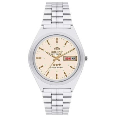 Imagem de Relógio Orient Masculino Ref: 469wb1af C1sx Automático Clássico Prateado