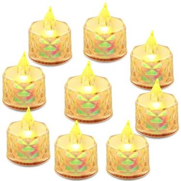 Imagem de Velas LED sin Llama AYMXZT, Paquete de 24 para Halloween/Navidad