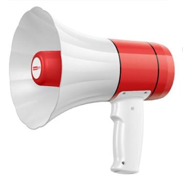 Imagem de Megafone Bluetooth com gravação, Bullhorn sem fio para reuniões e esportes ao ar livre alto-falante portátil