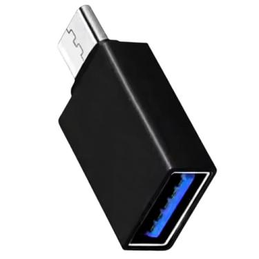Imagem de Adaptador USB para Tipo C, Compatível com iPhone 15 16 17, Conectar Mouse Macbook, Android, Notebook, PS5, Switch 1 e 2 – Conecte Teclado, Mouse, HD, Controle e Mais, USB Tipo C para USB Tipo A, OTG