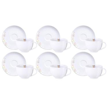Imagem de Jogo Xicaras De Chá C/Pires Kit 6Pc 250Ml Artemis Tramontina