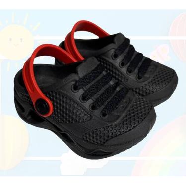 Imagem de Sandália Babuche ou Crock Infantil Masculino Leve, Macio e Confortável