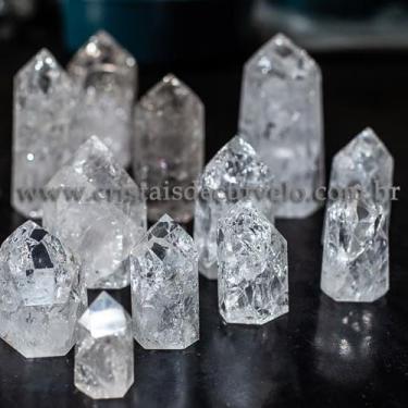 Imagem de Cristal Arco Íris - 1kg de Pontas Lapidadas para Atacado - no-brand