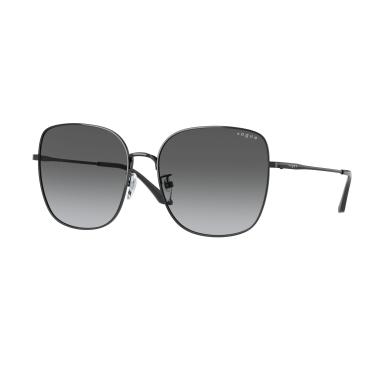 Imagem de Óculos de Sol Vogue Eyewear 0VO4237SD 352/11 Tam 58 / Preto - Lentes Cinza Gradiente
