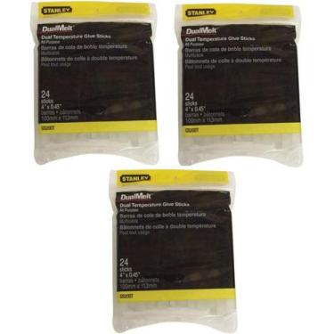 Imagem de Bastões de cola Stanley GS20DT de temperatura dupla, 4 polegadas, paco