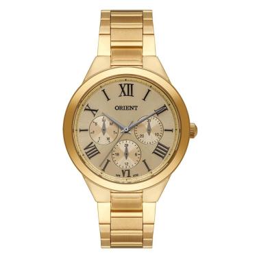 Imagem de Relógio Orient Feminino Ref:Fgssm072 C3kx Multifunção Dourado