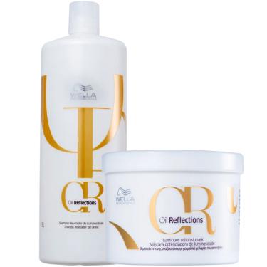 Imagem de Wella Oil Reflections Shampoo 1000ml e Máscara 500ml