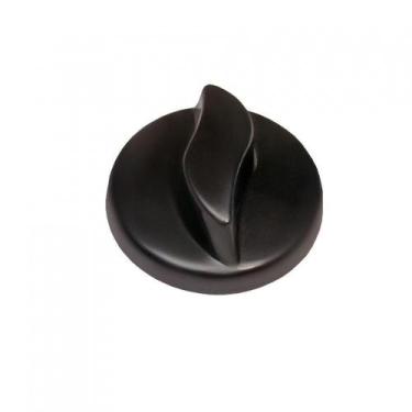Imagem de Botão Manípulo Em S Para Cooktop Preto - FOGATTI